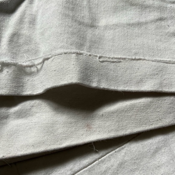 White Jean Shorts - Picture 6 of 6